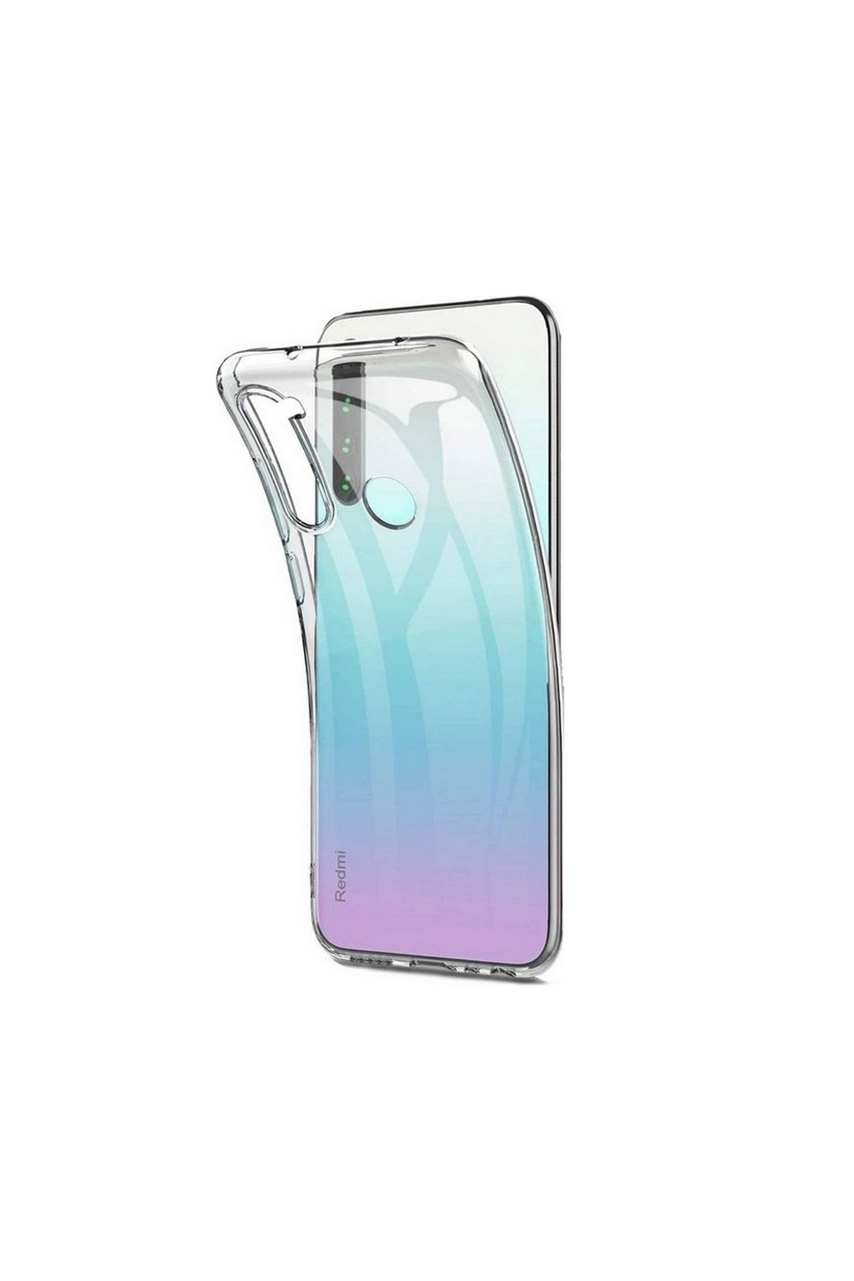 Transparent Protected Phone Case for Xiaomi Redmi Note 8