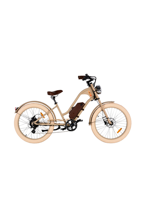 Citycoco Vacay 350W Bisiklet ( CC01618, 350W, BEJ- HAKİ-SİYAH )