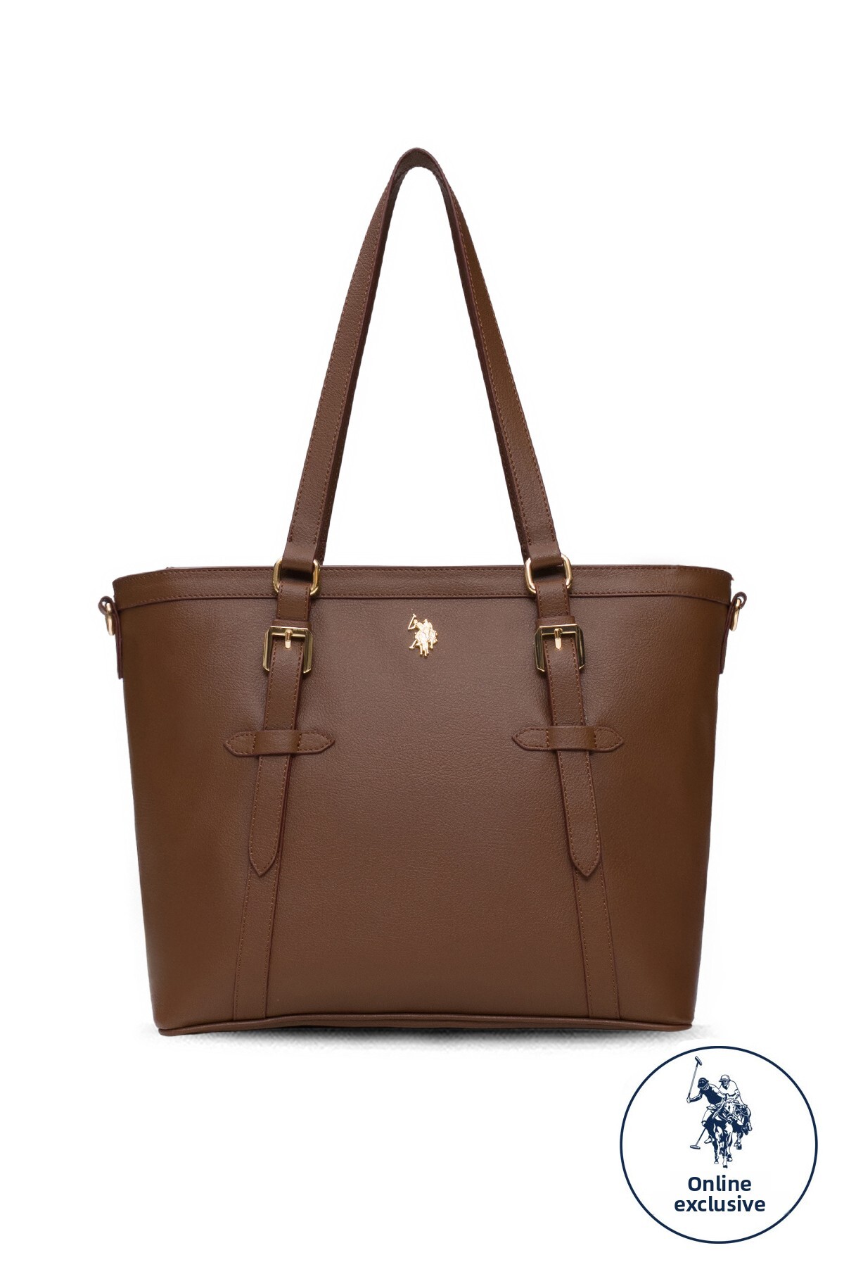 U.S. Polo Assn. A.Brown Women's Shoulder Bag Us25581 Online Exclusive