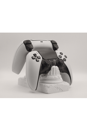 BostanDesign PS5 DualSense Uyumlu Antik Yunan Sütun Tasarım Gamepad Standı İkili