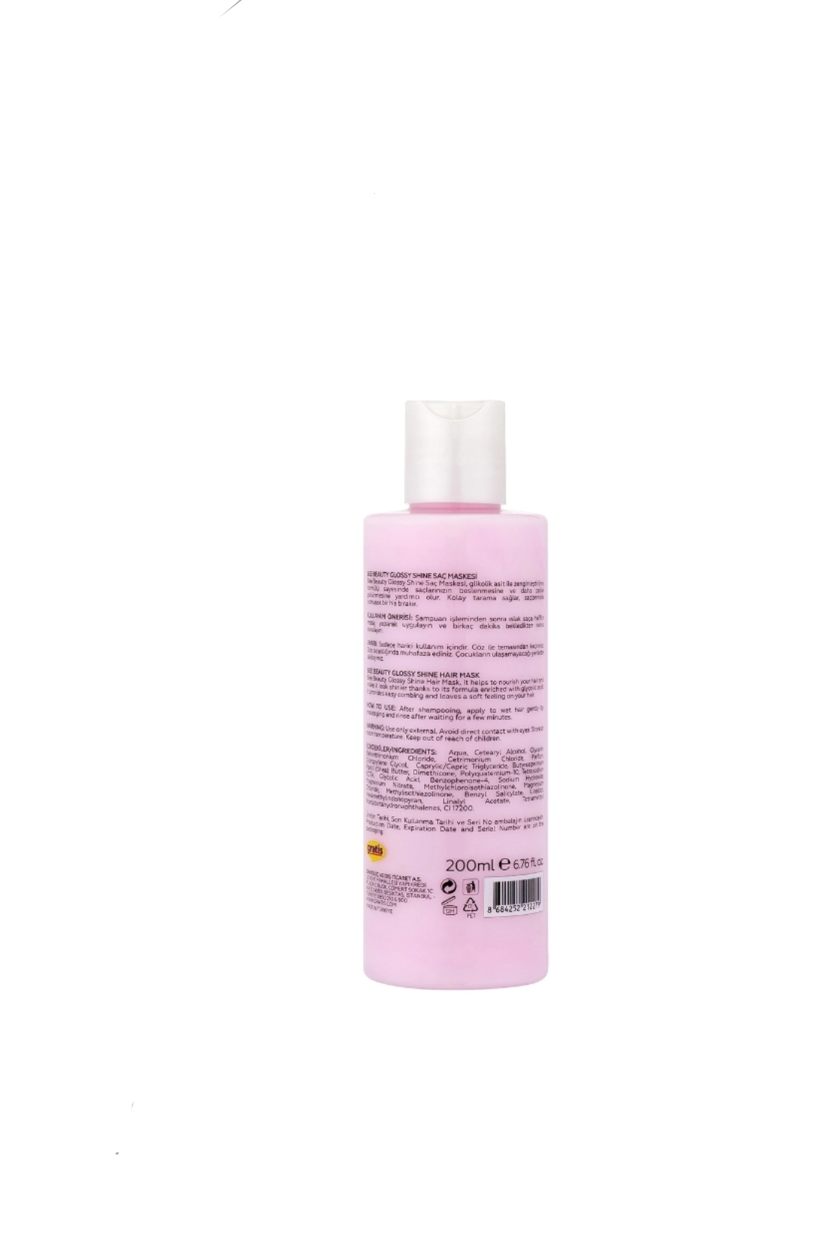 Glossy Shine Saç Maskesi 200 ml — 871917946885123222 — تصویر 2 از 2