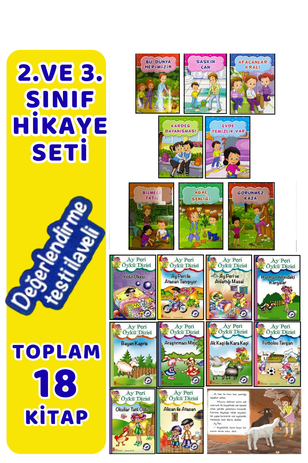 KBY 2.3. Sınıflar Için Hikaye Seti Kitap Okuma Seti Her Kitap 32 Sayfa Ve Sorulu fotoğrafı 4 (önizleme)