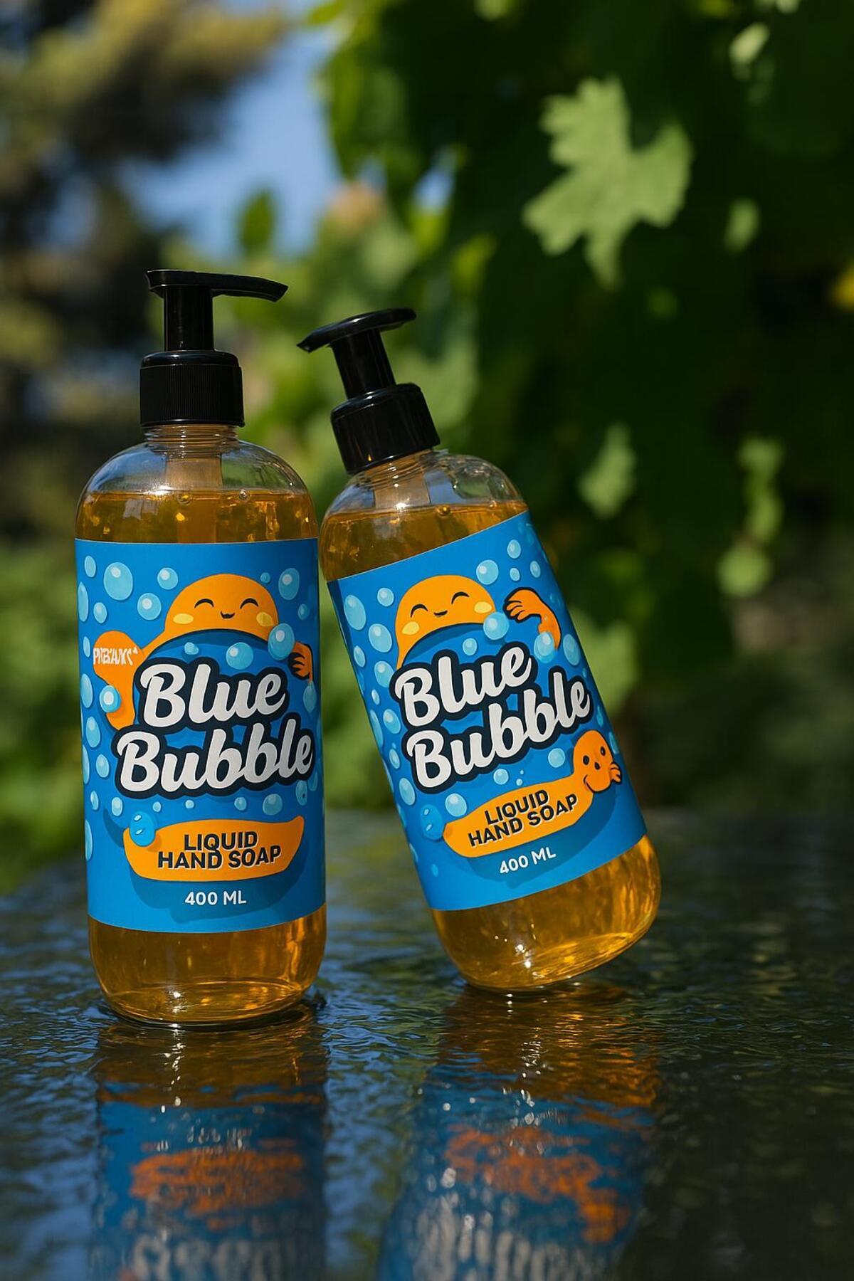 BLUEBUBBLE Sıvı El Sabun-Bebekler İçin Hassas Cilt Sıvı El Sabunu – Doğal & Hipoalerjenik-Blue Bubble fotoğrafı 4 (önizleme)