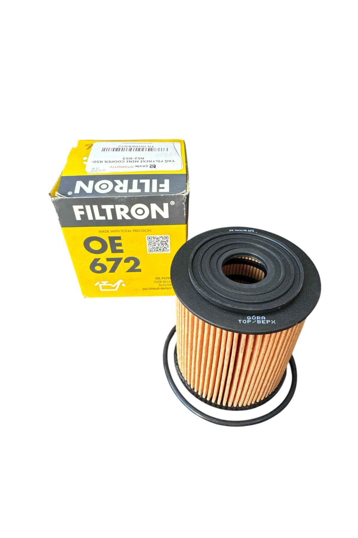 Filtron YAĞ FİLTRESİ / MINI COOPER R50-R52-R53 (03-07) / FIAT 500x1.6 14-/ OE672OE672-11427509208