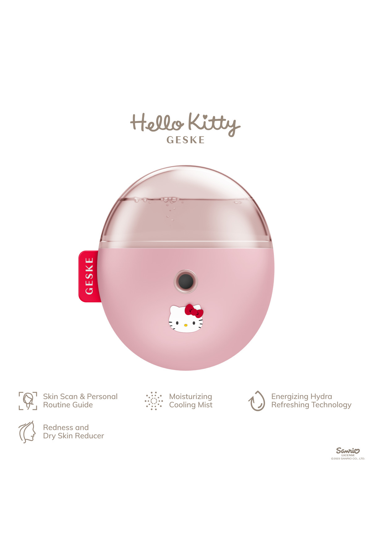 Geske Hello Kitty Buharlı Cilt Nemlendirici ve Yenileyici Yüz