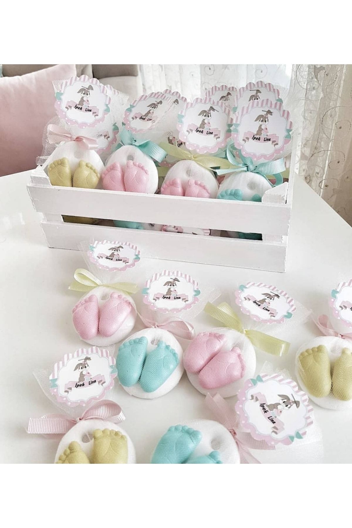 morlalem Tek Kalıpta 1 Taban 2 Ayak Bebek Ayakları, Silikon Kalıp K-247, Kokulu Taş Sabun Alçı Mum Kalıbı fotoğrafı 6 (önizleme)