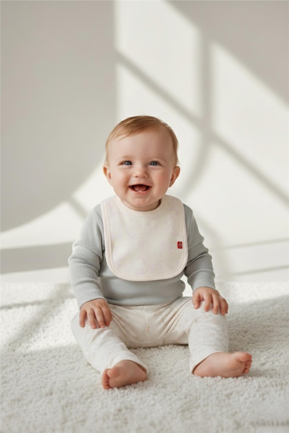 Bebetto SIVAMALI ÖNLÜK 3LÜ (CUTE BUNNY) PEMBE fotoğrafı 3 (önizleme)