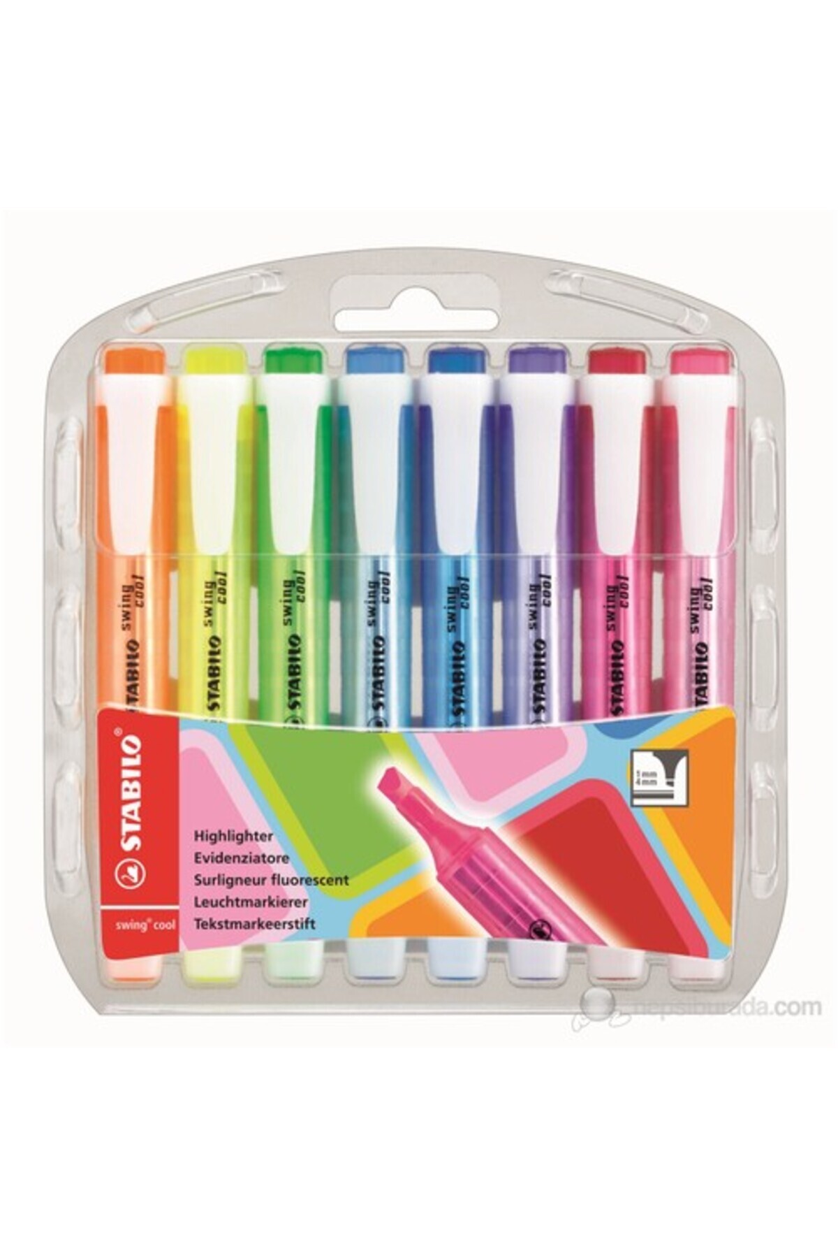 Stabilo UMUR STABILO SWİNG COOL 8'Lİ PAKET