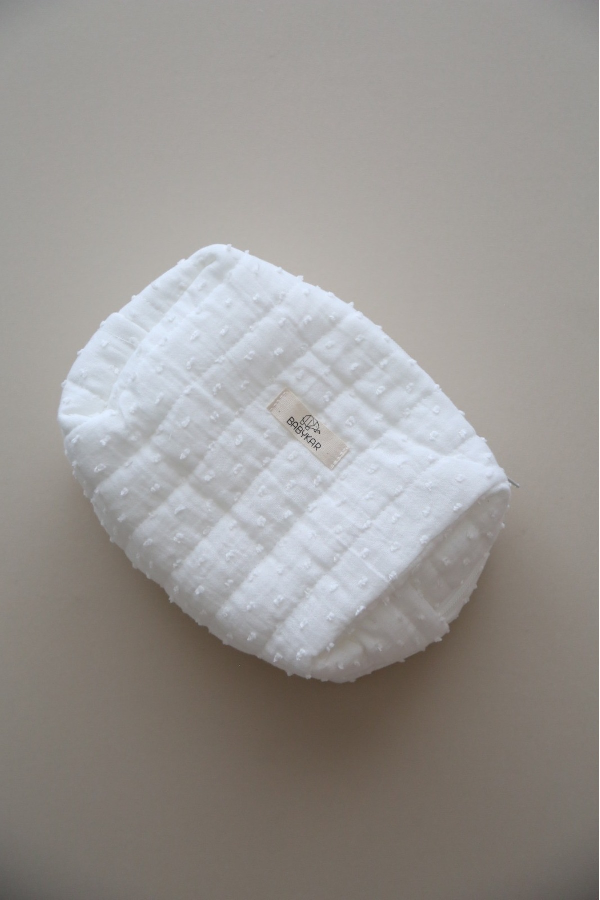 BabyKAR Alt Açma Matı, Bakım Çantası ve Bez Çantası Set Ponponlu Müslin fotoğrafı 4 (önizleme)