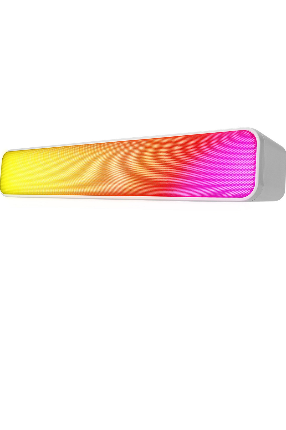 Mikado Md-sbt25 Beyaz Rgb Oyuncu Speaker Soundbar Sese Duyar 10wmicrosd Taşınır Bluetooth Hoparlör Speaker