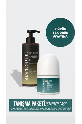 SHAPE STORE Boyun Çene Gıdı Sıkılaştırıcı & Toparlayıcı V-line Jel ve Toparla...