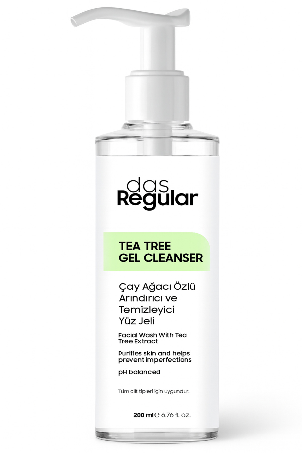 Akneye Eğilimli Ciltler İçin Çay Ağacı Özlü Yüz Temizleme Jeli – 200 ml — 1 — تصویر 2 از 5