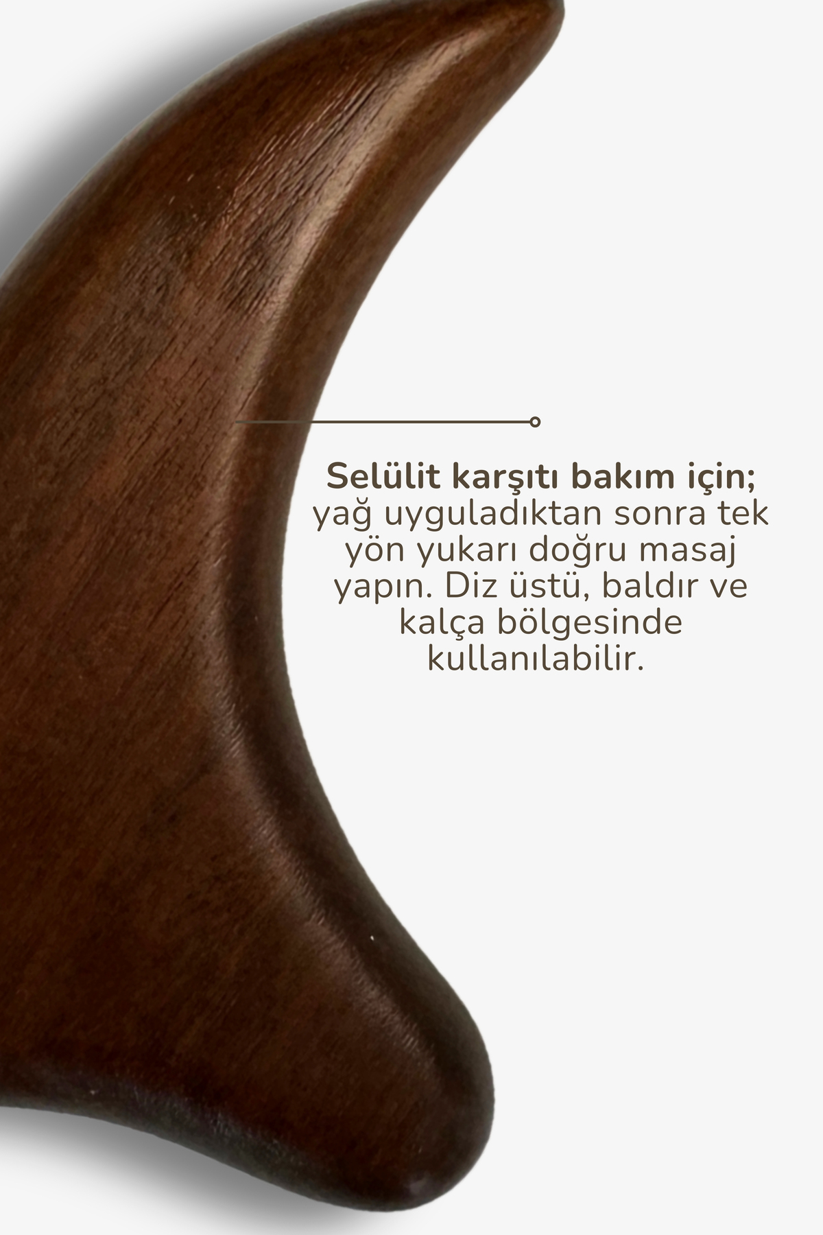 Doğal Ahşap , Lenf Drenaj Masaj Aleti — sellitmasaj — تصویر 4 از 6