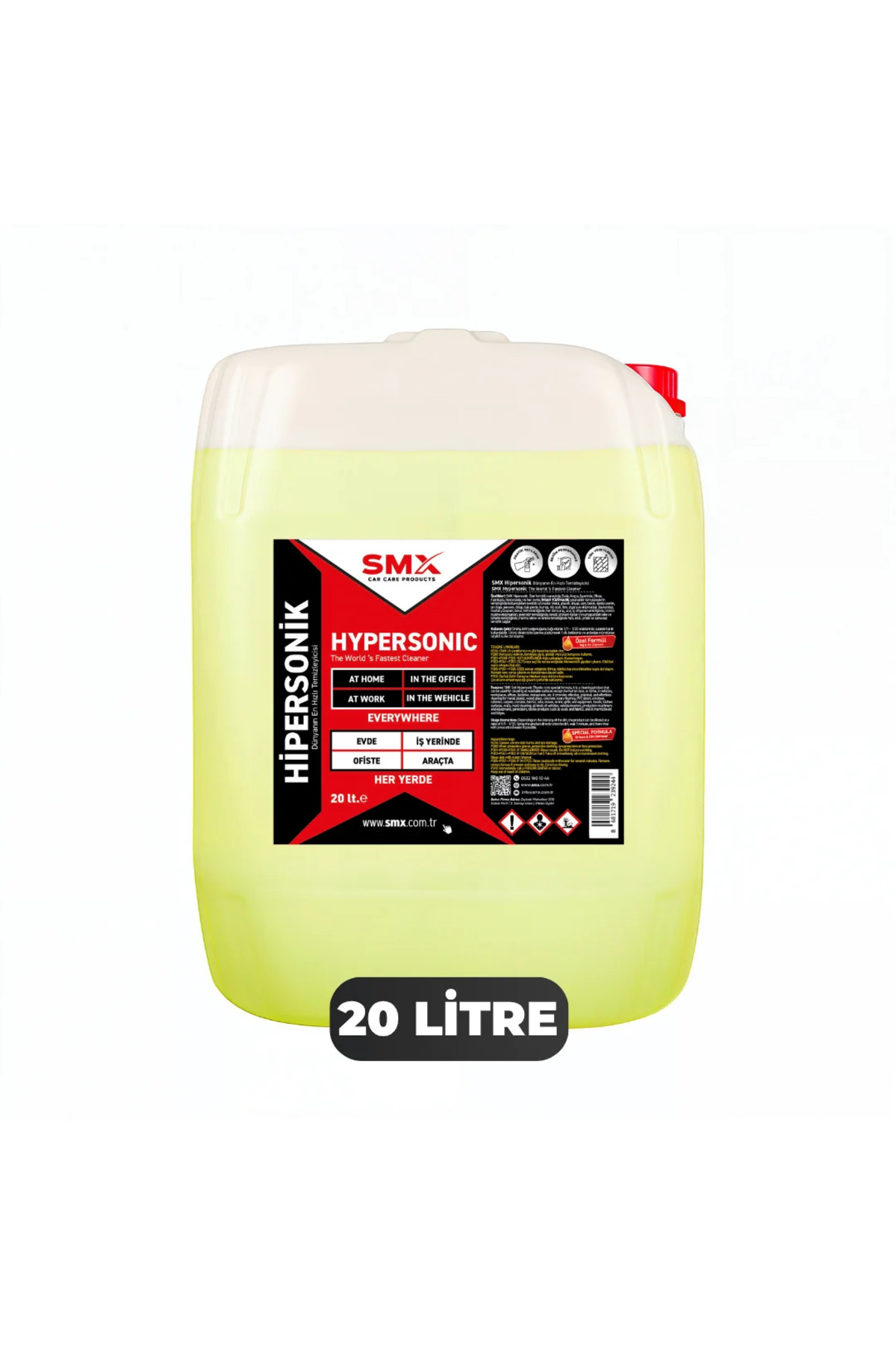 SMX HİPERSONİK - Dünyanın En Hızlı Temizleyicisi 20 KG - Fiyatı