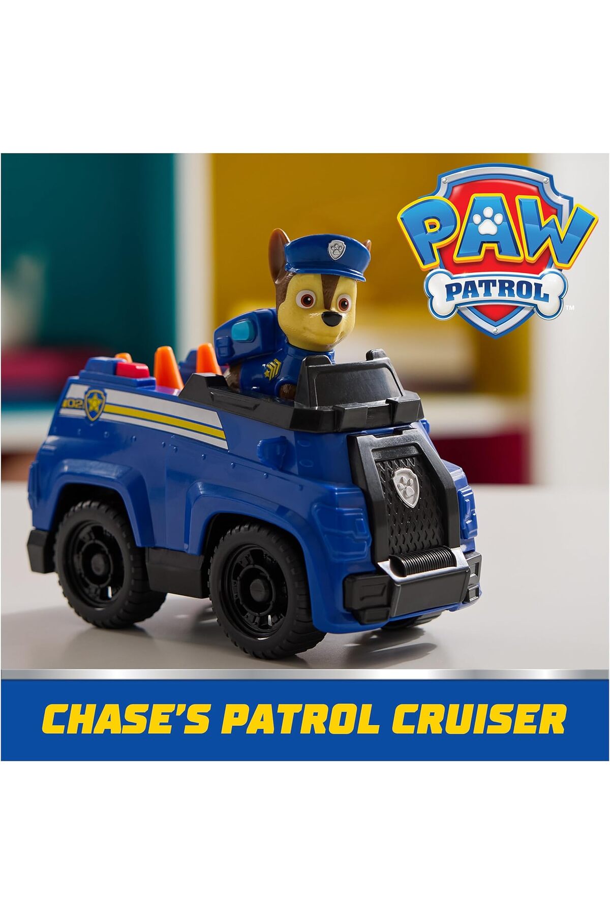 Mission Vehicle and Heroes Chase Patrol Cruiser
