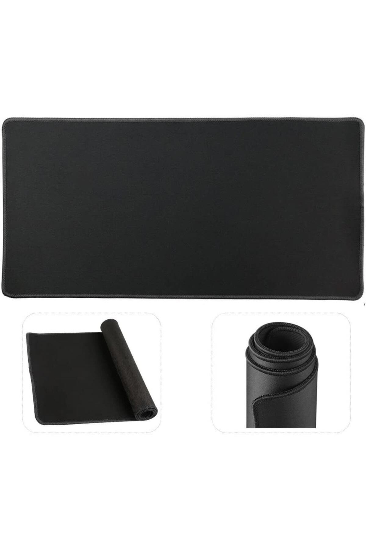70cmx30cm Black Mause Pad Gaming Player Mouse Pad Anti-Slip Mousepad Long Keyboard Mouse Pad