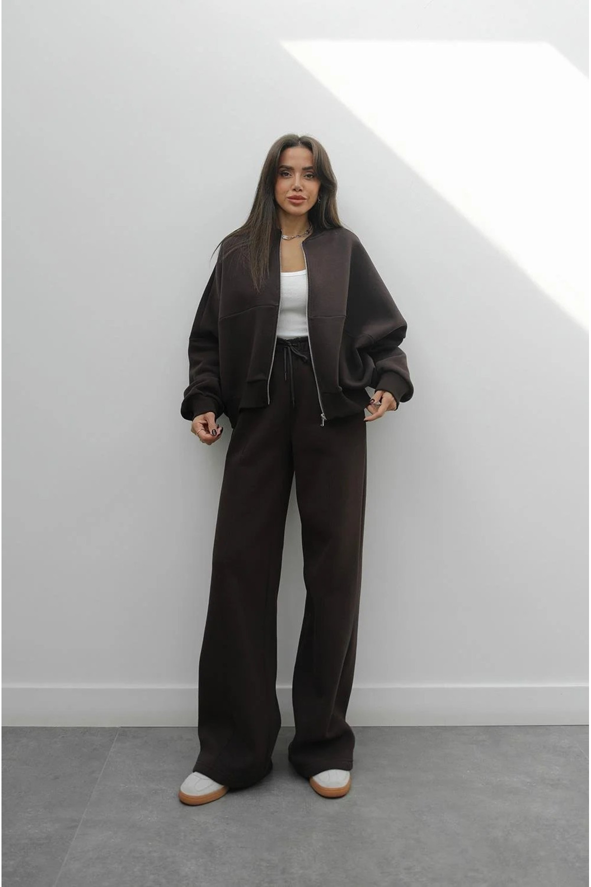 My Blog Braunes Trainingsanzug-Set - 8001