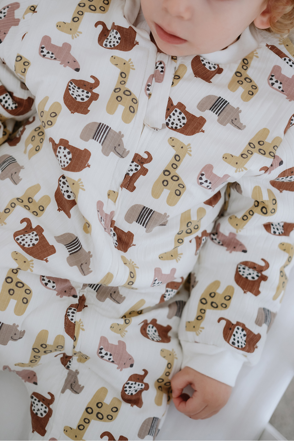 Lilabio Kız Erkek Çocuk 1.5-2 Tog Desenli Uyku Tulumu fotoğrafı 7 (önizleme)