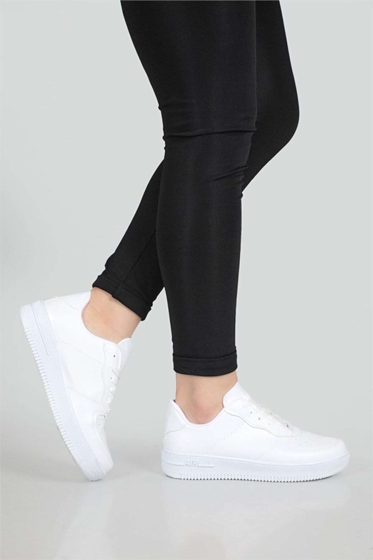 BEYAZ Prego Günlük Rahat Yürüyüş Unisex Spor Ayakkabı Aır V2 görsel 4