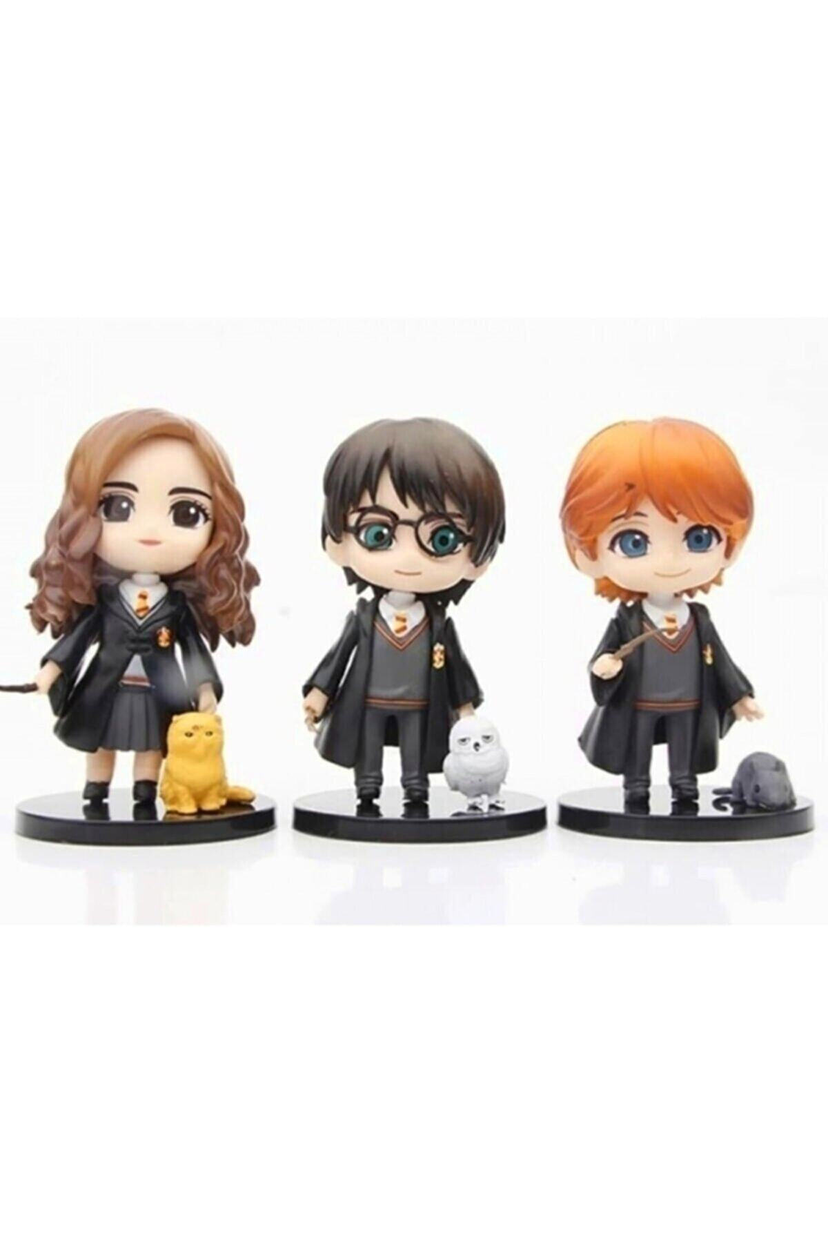 Genel Markalar Harry Potter 3 Lü Stadlı Figür Oyuncak Seti