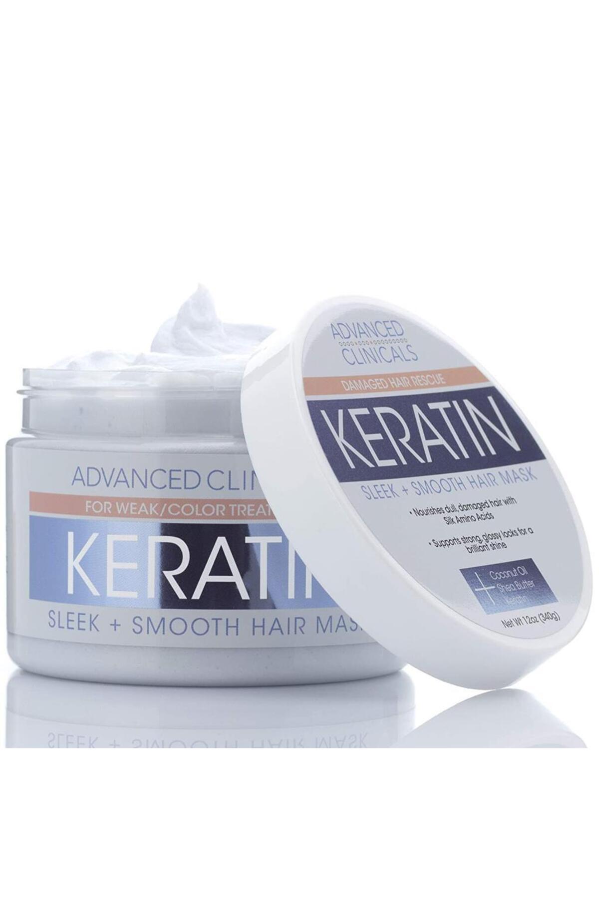 Keratin Yumuşak ve Pürüzsüz Saçlar İçin Saç Maskesi 340GR — 810400033146 — تصویر 4 از 4