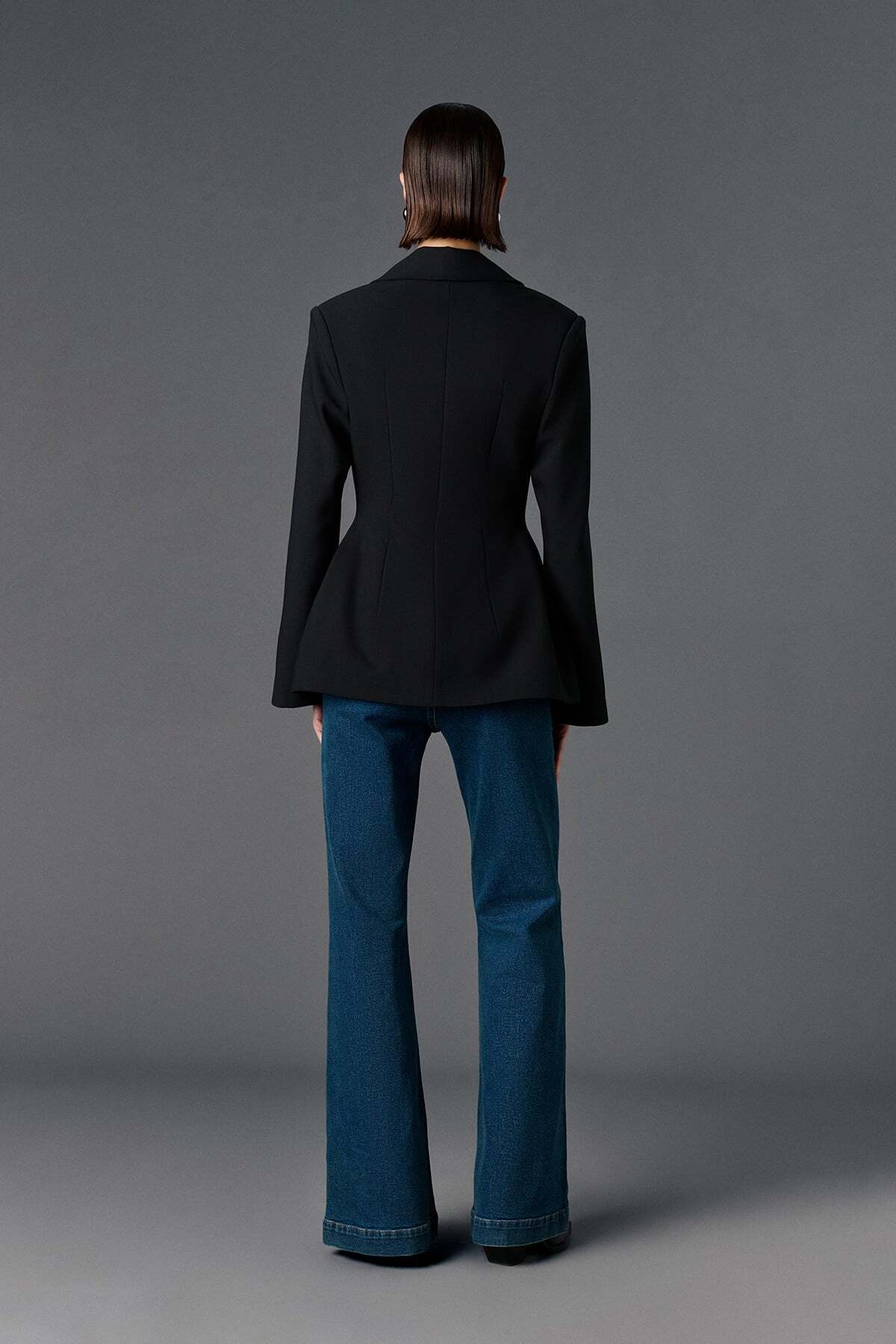 VATKALI  Kruvaze vücuda oturan blazer - Premium Collection - Görsel 5