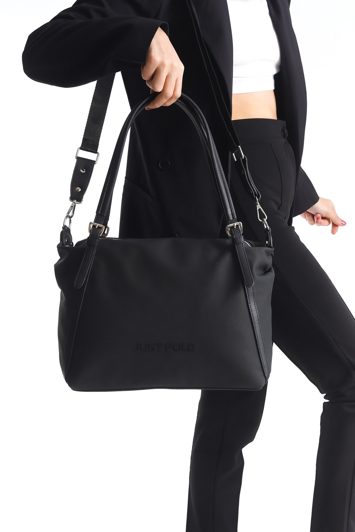 Original Daily Use Waterproof Women's Shoulder Bag 4107 Black