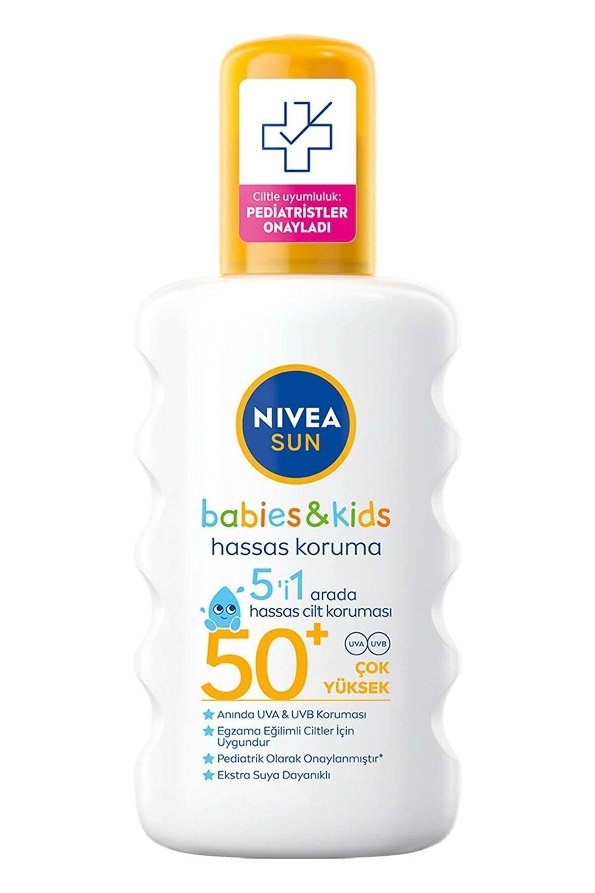 NIVEA ÇOCUKLAR İÇİN GÜNEŞ KORUYUCU SPREY 200 ML 1 ADET fotoğrafı 2 (önizleme)