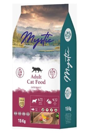 Mystic Az Tahıllı Yetişkin Kedi Maması Gurme 15 Kg