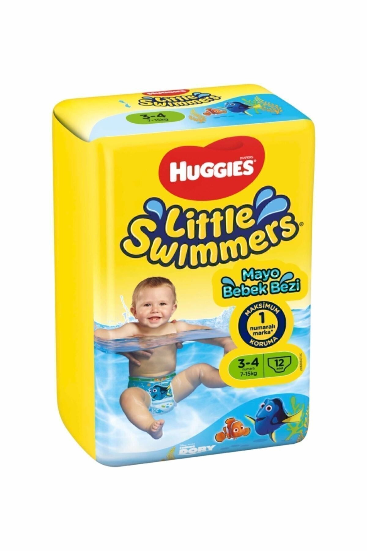 Huggies Little Swimmers Mayo Bebek Bezi 7-15 kg 12'li fotoğrafı 2 (önizleme)