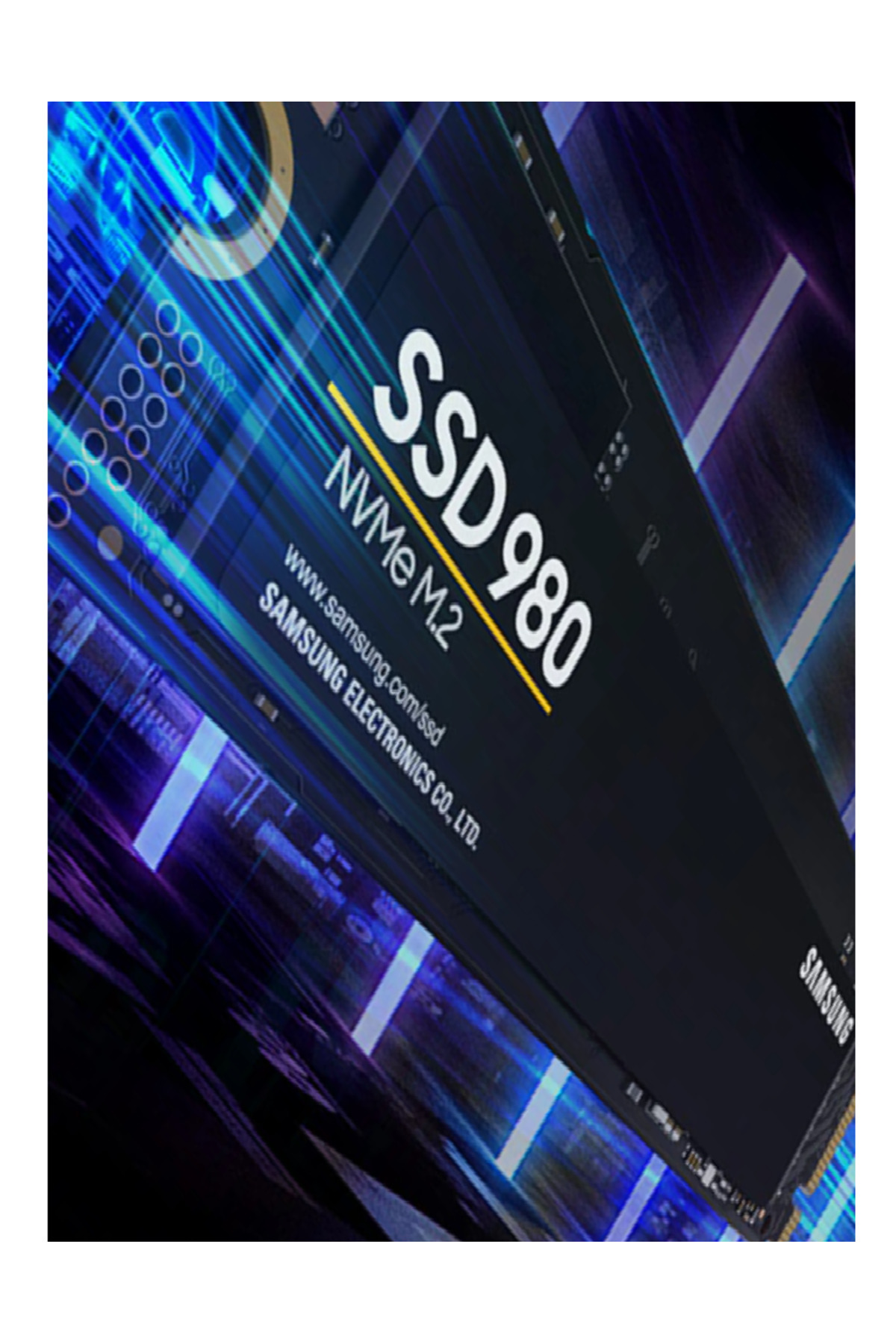 Samsung ıes-ısm 500gb Ssd980 Mz-v8v500bw 3100- 2600mb/s M2 Pcıe
