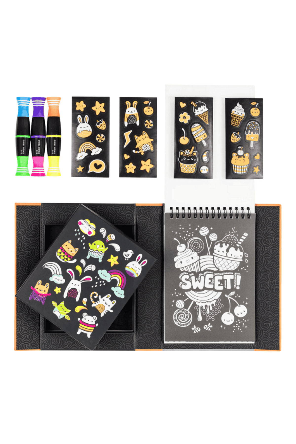 Tribe Neon Painting Set - Glow Friends