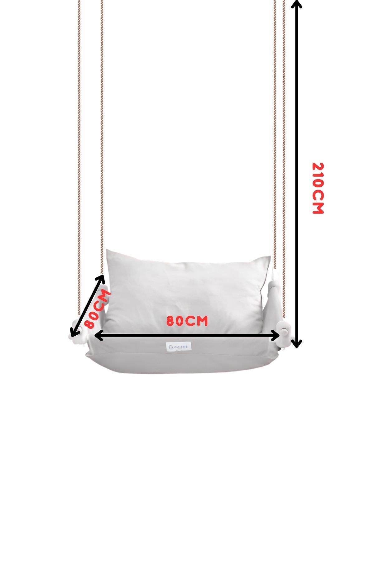 Svava Trend Çocuk Hamak Salıncak - Ev Tipi Ve Bahçe Salıncağı (fuşya) fotoğrafı 6 (önizleme)