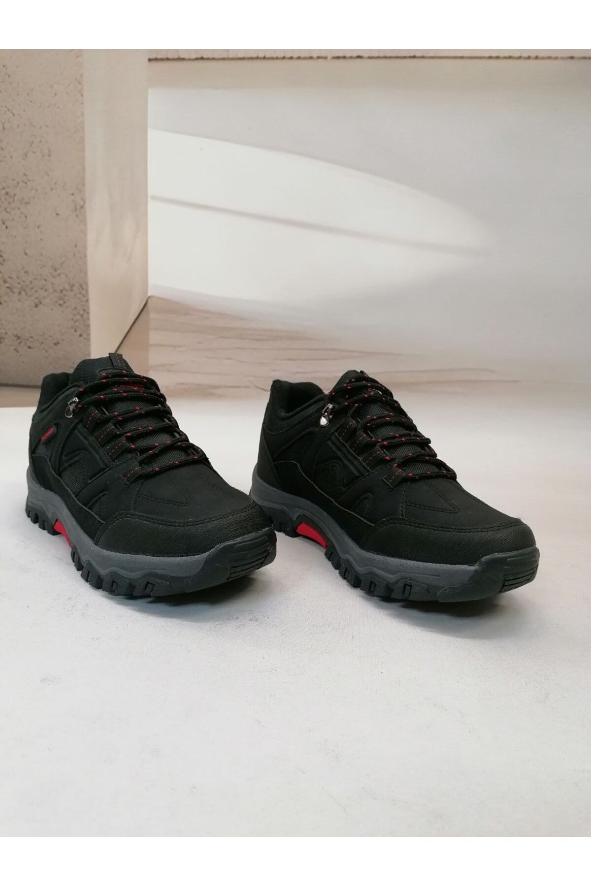 navybluebyaliodabas NBM PLRIM 1055 ICI POLAR OUTDOOR AYAKKABI-Siyah-kırmızı