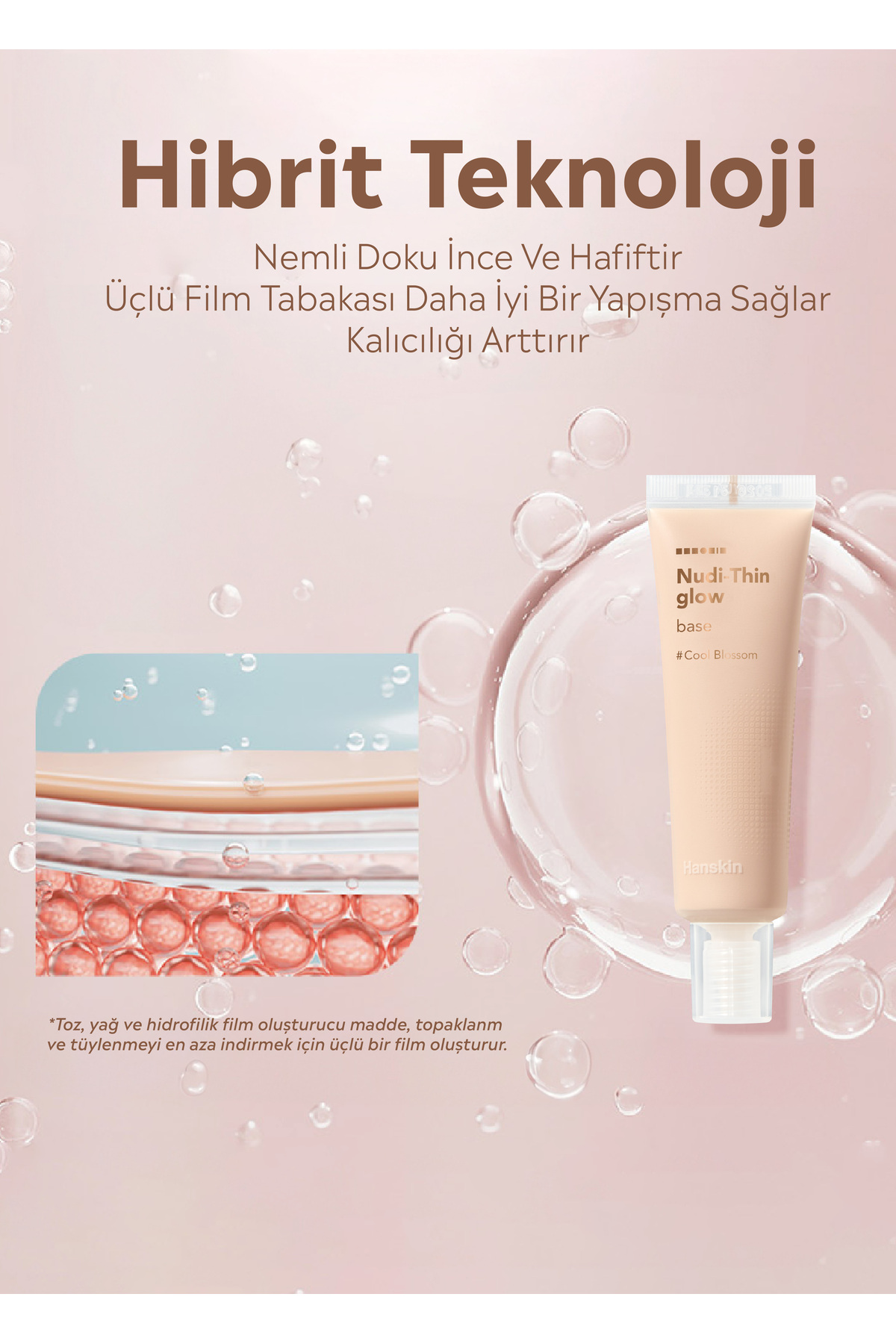 Doğal Işıltılı Makyaj Bazı - Cool Blossom — بژ coolblossom — تصویر 6 از 8