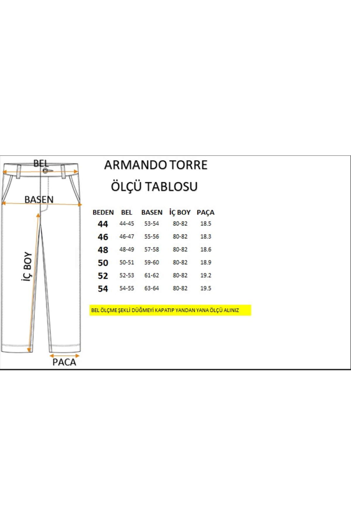 ARMANDO TORRE  Erkek Klasik Pantolon – Rahat Kalıp Günlük Giyim - Görsel 9