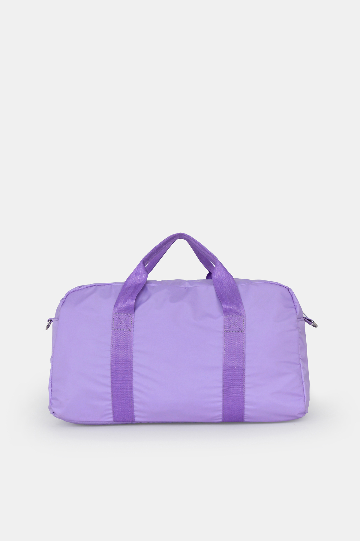 ICONE BAG Spor Çanta, Paraşüt Kumaş Önü Cepli Unisex Spor Fitness Gym Çantası, Lila Renk Spor Çantası görsel 4