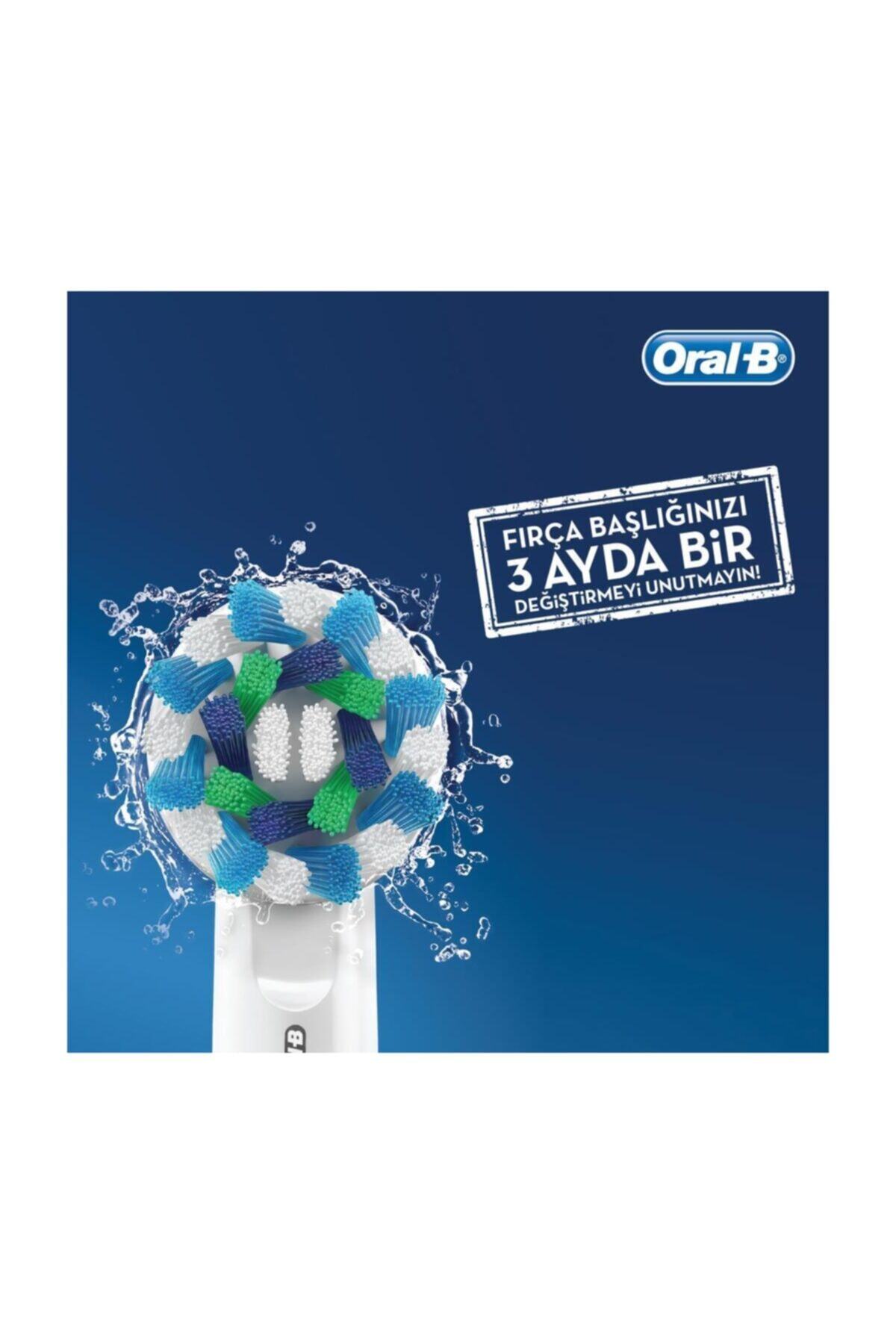 Pro 750 Şarj Edilebilir Diş Fırçası Cross Action Pembe (Seyahat Kabı Hediyeli)