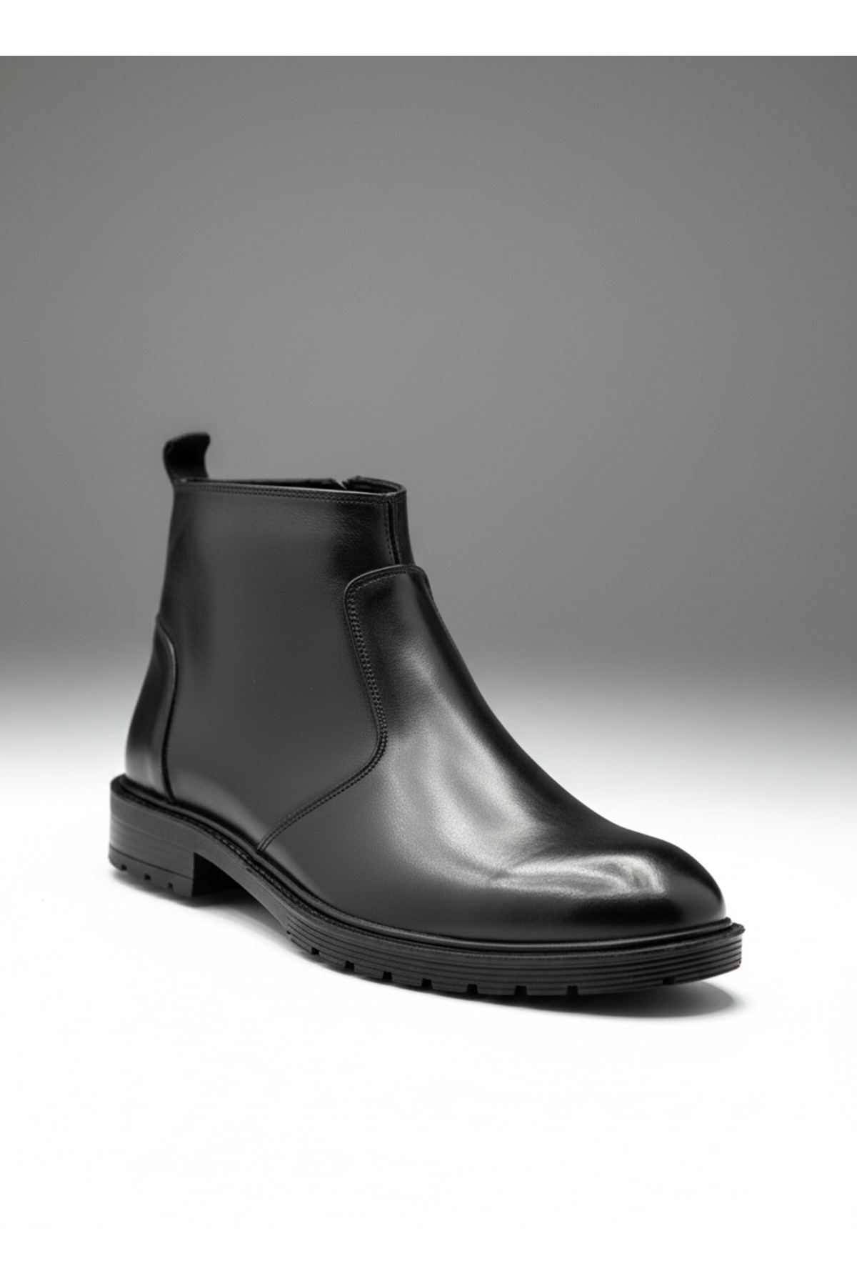 BESS SHOES Hakiki Deri Bağcıksız Su Geçirmez Bot | Tam Ortapedik, Soğuk Geçirmez, Erkek Bot, Kışlık Ayakkabı