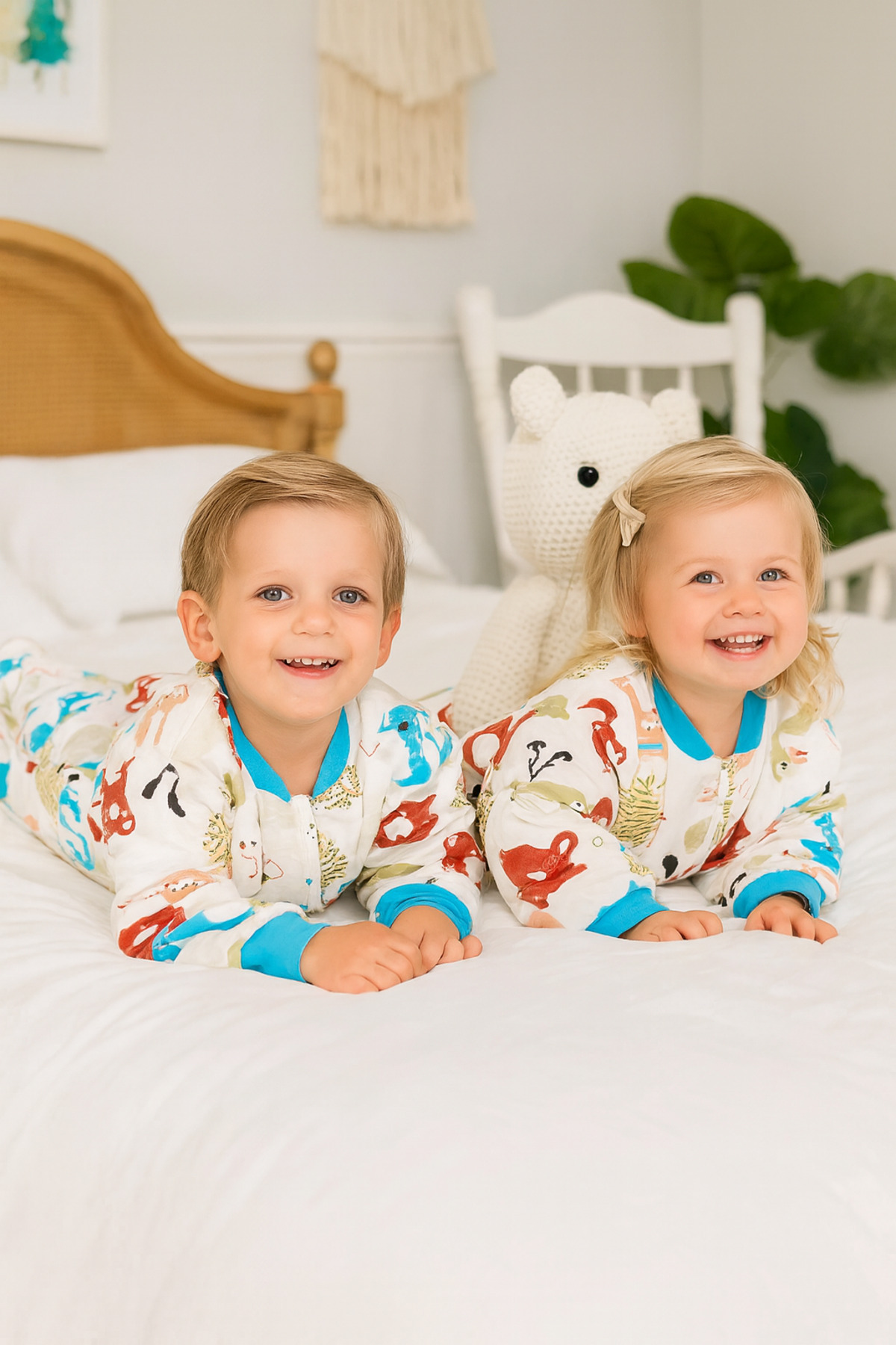 Mika Bebek & Çocuk 2,5 Tog Elyaf Dolgulu Uzun Fermuarlı Rahat Kullanım Erkek Çocuk Uyku Tulumu fotoğrafı 2 (önizleme)