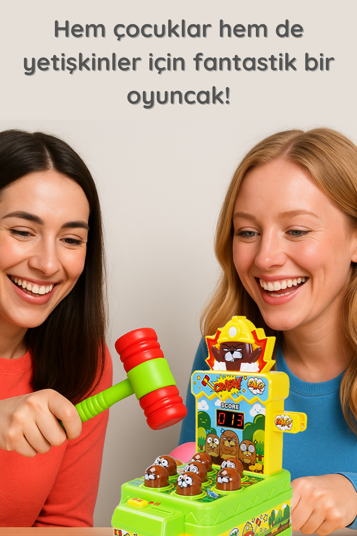 FIVESTAR TOYS Işıklı Müzikli Sesli Köstebek Yakalama Oyunu fotoğrafı 4 (önizleme)