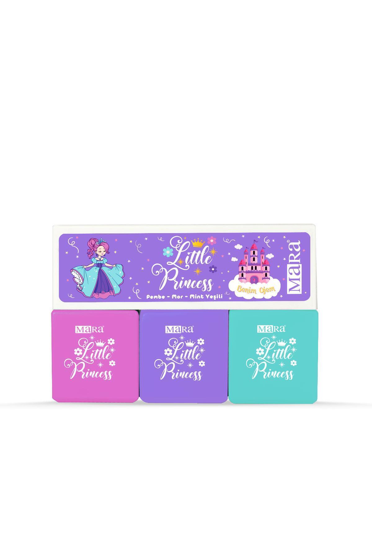 Mara KIDS PRINCESS OJE PEMBE MOR YESIL - 3*8 ML - Fiyatı, Yorumları