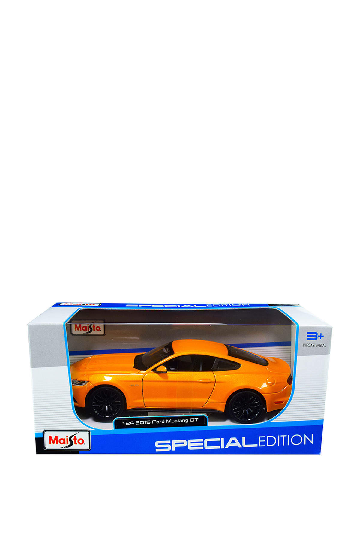 Maisto Ford Mustang 2015 GT 1/24 Turuncu Model Araba - Fiyatı