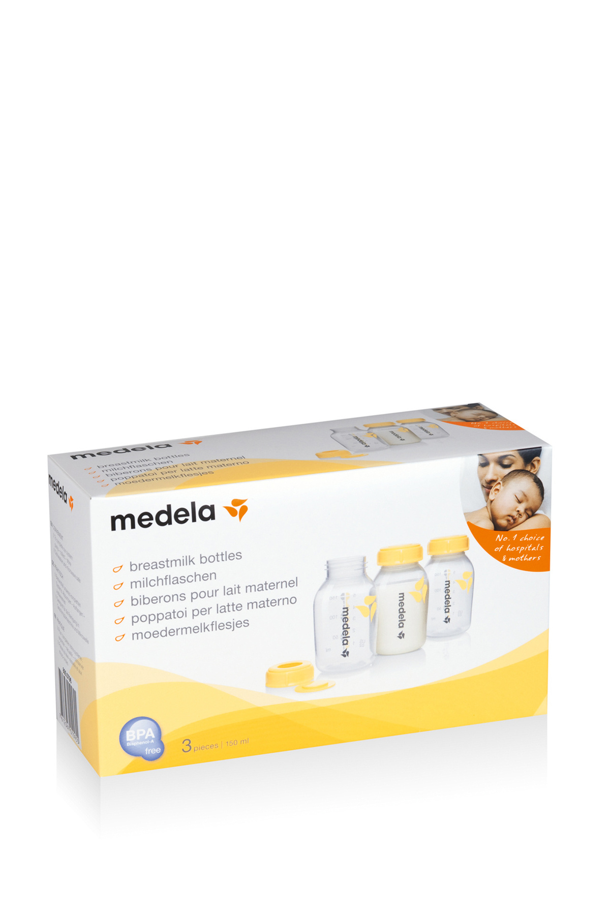 Medela Anne Sütü Kapları 3 x 150 ml fotoğrafı 2 (önizleme)