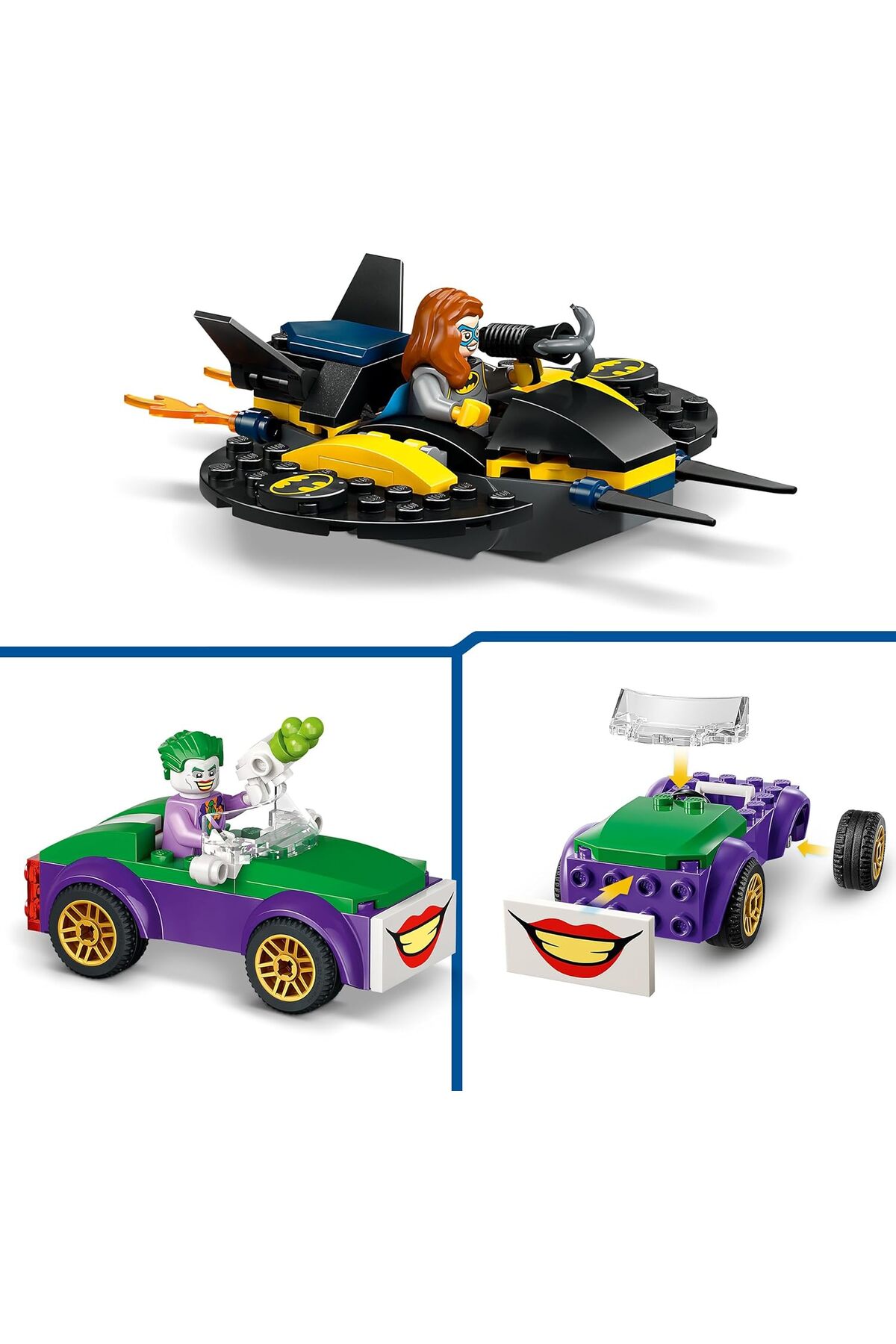 غار شوالیههای DC با بتمن، بتگرل و جوکر (۷۶۲۷۲)