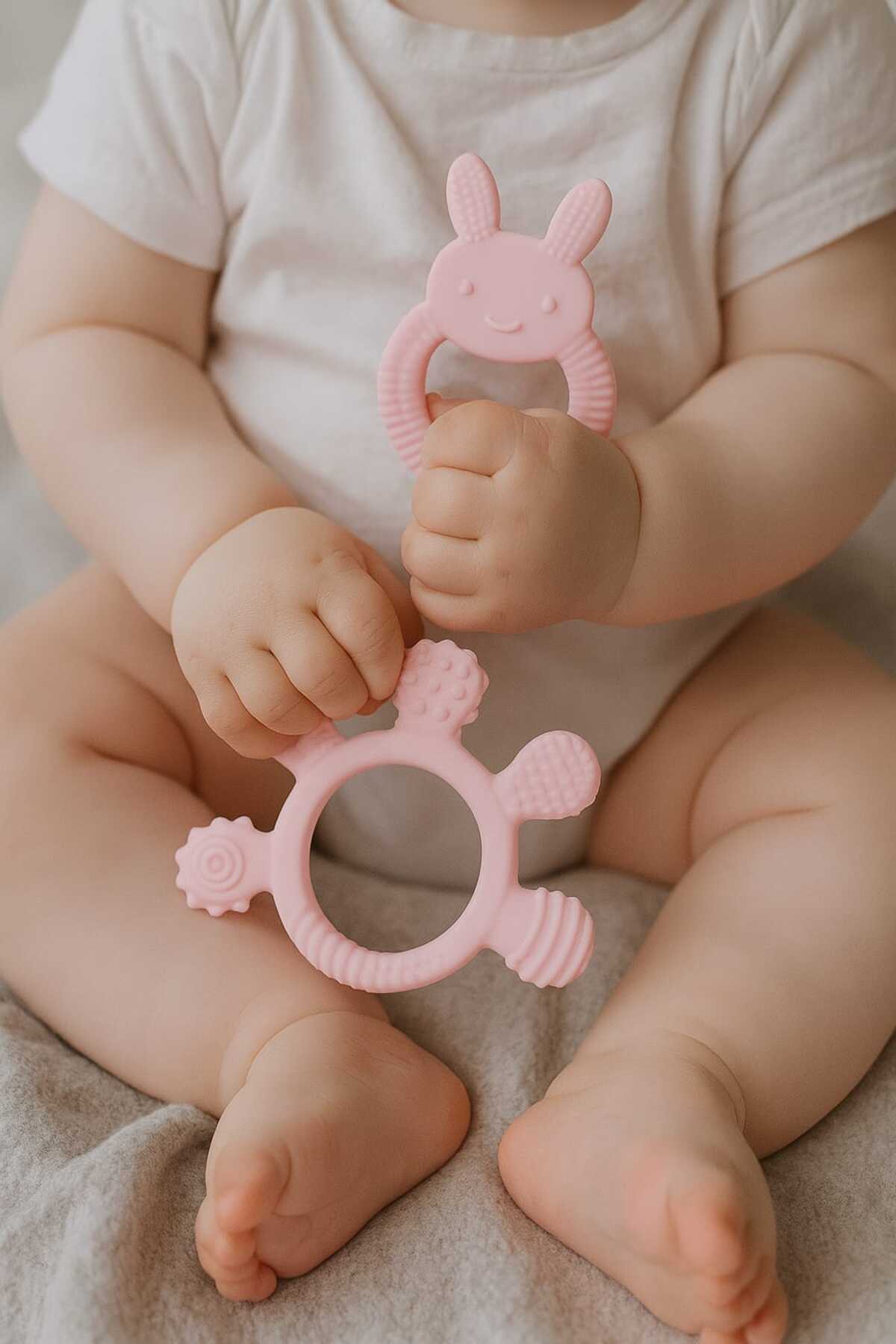 CKM silikon Bebek Beslenme Seti Pembe 9 Parça Silikon Mama Seti – BPA’sız – fotoğrafı 6 (önizleme)