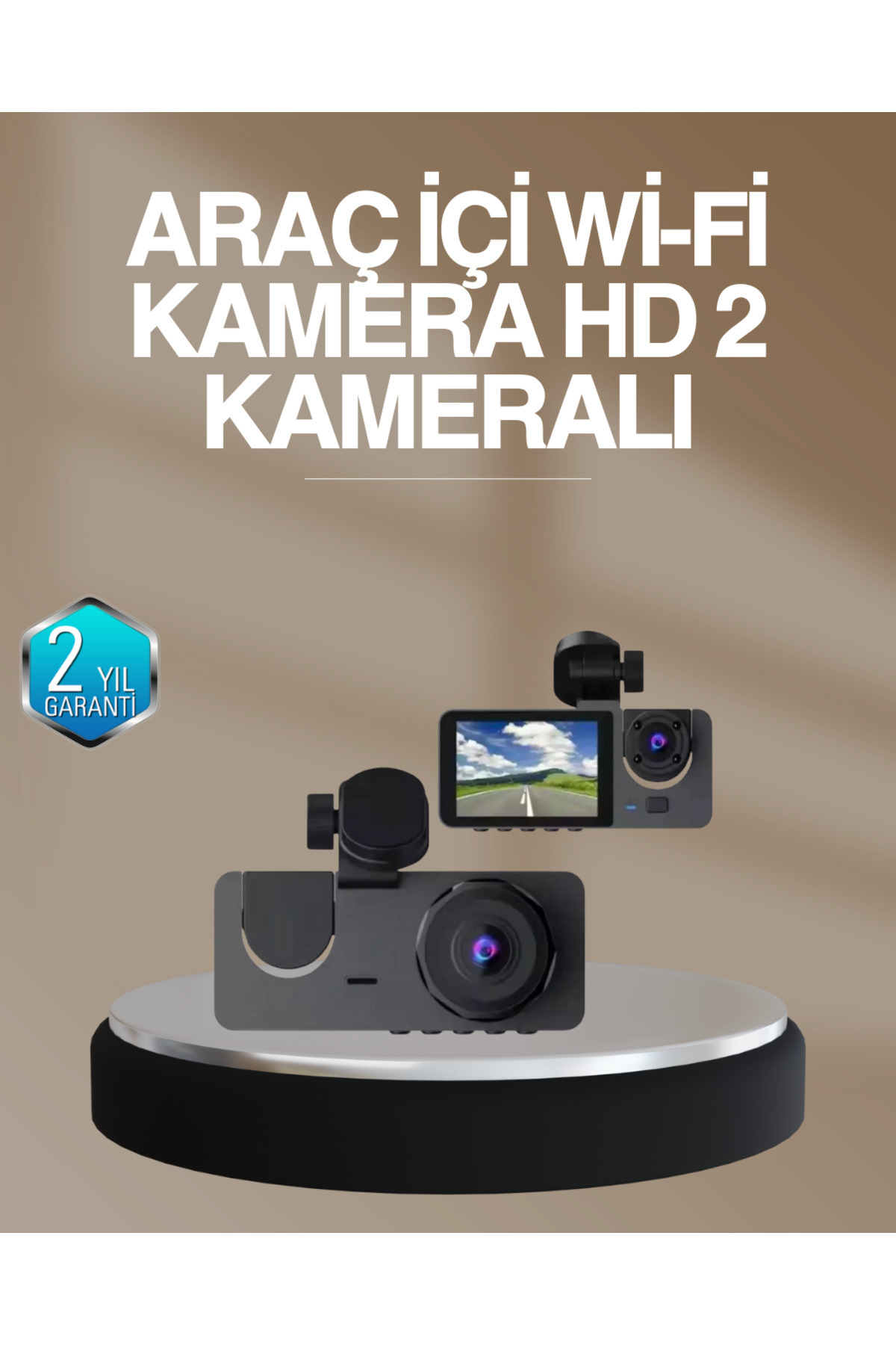 UCUZTEKNO DVR Araç İçi Kamera Hareket Algılayabilen 1080P CarPlay Video Kaydedici