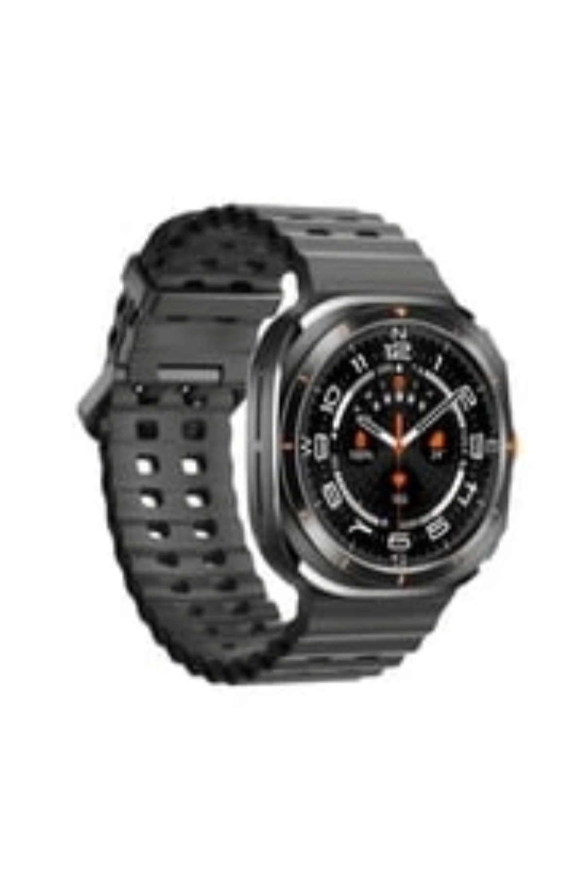 IMEX Ultra Amoled Ekran Akıllı Saat 2 Kordonlu Titanyum Grey 46mm