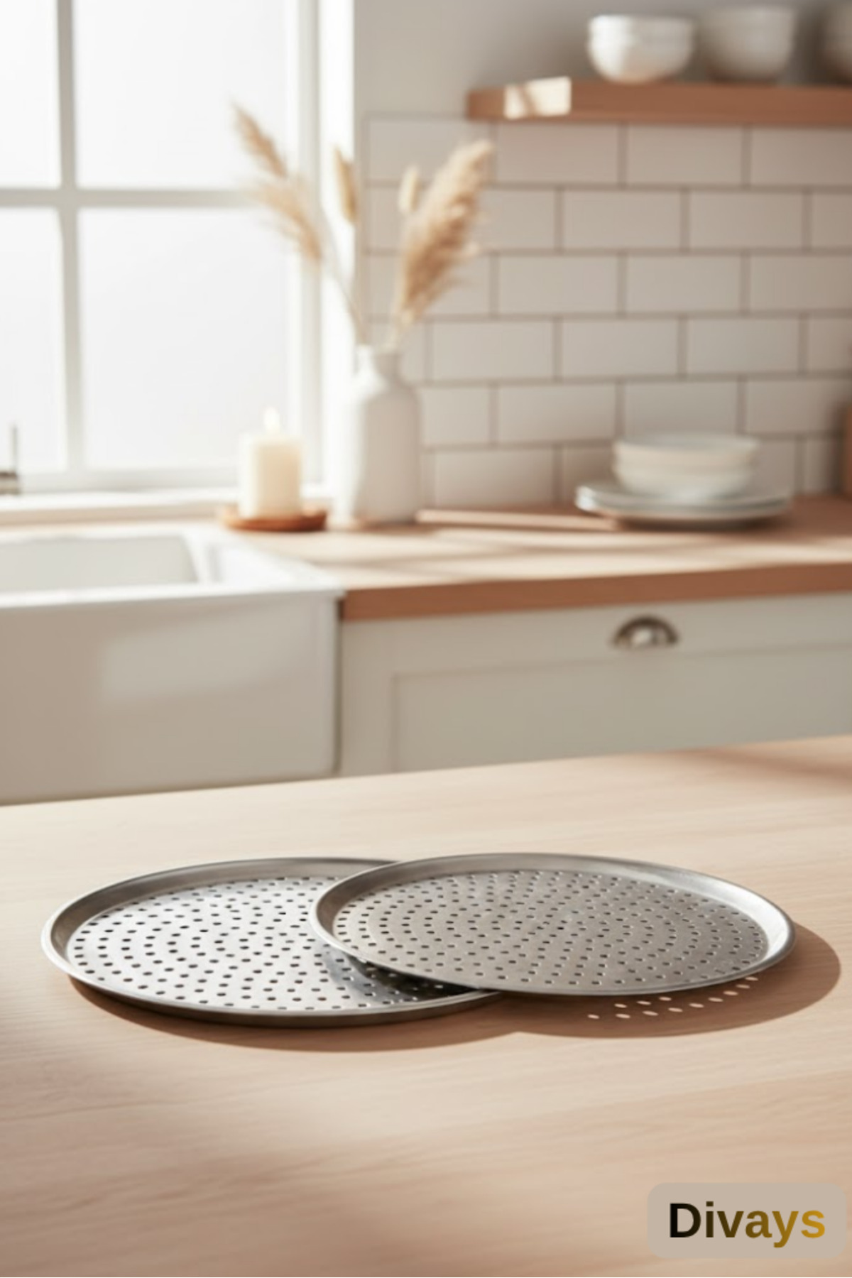 DİVAYS 2'li Paslanmaz Çelik Dolma Sarma Pişirme Aparatı Tencere İçi Sabitleme Aparatı