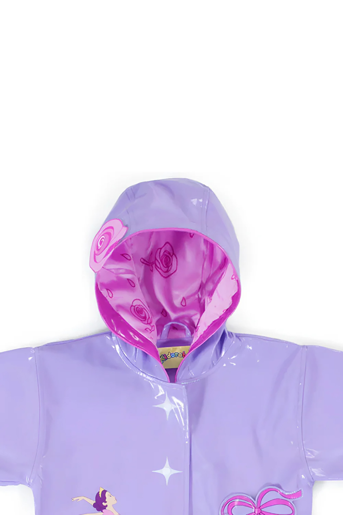 Panço Kidorable Kız Bebek Balerin Pembe Yağmurluk fotoğrafı 3 (önizleme)